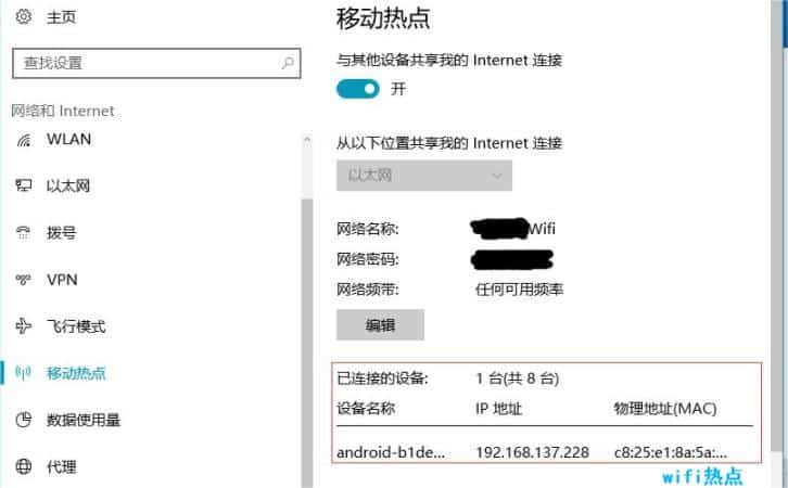WiFi热点